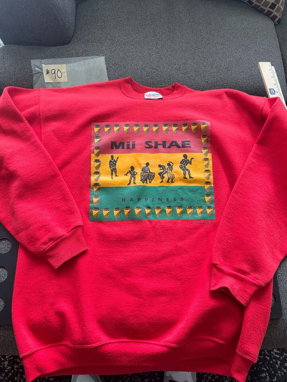 Vintage 1993 Chata Addy Mii Shae Happiness Sweatshirt
